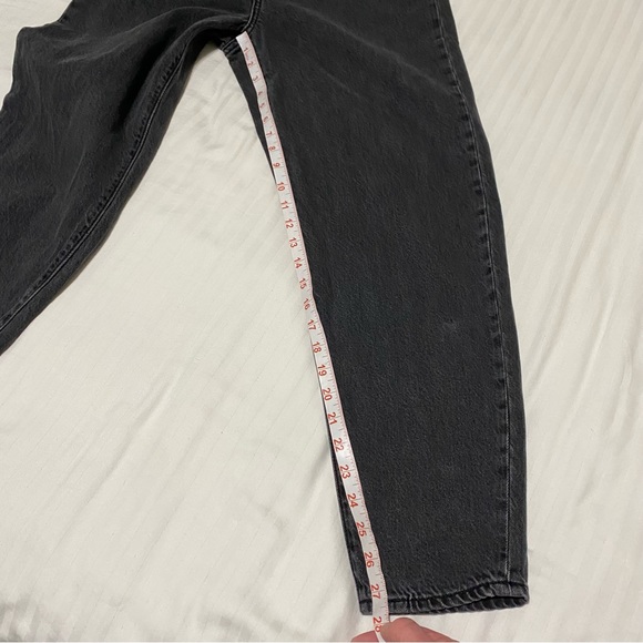 Levi’s Premium High Loose Taper Fit High Rise Jean Black size 26 - Picture 15 of 16